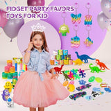 Party Favors For Kids 4-8,8-12,Goodie Bags Stuffers For Kids,Pinata Stuffers,Treasure Box Toys For Classroom,Pop It Fidget Toys,Fidget Toys Bulk,Carnival Prizes,Treasure Chest Prizes 179 Pcs