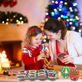 Christmas Cupcake Muffin Liners - 600 Count Xmas Baking Cup Cake Liners Paper, Merry Christmas Eve Cupcake Liner Candy Wrappers Cookies Wrap Chocolate Mold For Bakeware Party Supplies (Large)