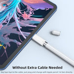 Usb-C To Pencil Adapter For Pencil 1St Generation, Usb C To Pencil Charging Adapter Type C Bluetooth Pair Connector Compatible With Ipad 10Th Gen (White)