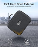 Electronic Organizer Travel Case Large, Hard Case For Electronics, Sturdy Tech Organizers, Travel Cable Bag With Shoulder Strap, Hard Charger Organizers, Fits For Ipad(Up To 11), Tech Gifts