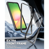 Guardian Case For Samsung Galaxy A56 5G, [2 Front Frame] [20 Ft Mil-Grade Drop Tested] Full-Body Hybrid Shockproof Cover With Built-In Screen Protector, Black/Clear
