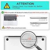 MOSISO Compatible with MacBook Pro Retina 13 inch Case A1502 A1425 2015-2012 Release, PU Leather Portfolio Protective Stand Cover Sleeve, Brown
