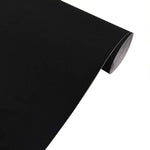 Self Adhesive Velvet Flock Backing Paper Liner For Jewelry Drawer Craft Fabric Peel And Stick Black, Soft Velvet Liner For Drawer Diy 17.7" X 117"