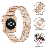 Compatible For Apple Watch Band With Screen Protector Case, Jewelry Replacement Bands 46Mm 45Mm 44Mm 42Mm 41Mm 40 Mm 38Mm 2 Pack Protective Cover For Iwatch Series 10/9/8/7/6/5/4/3/2/1/Se Women
