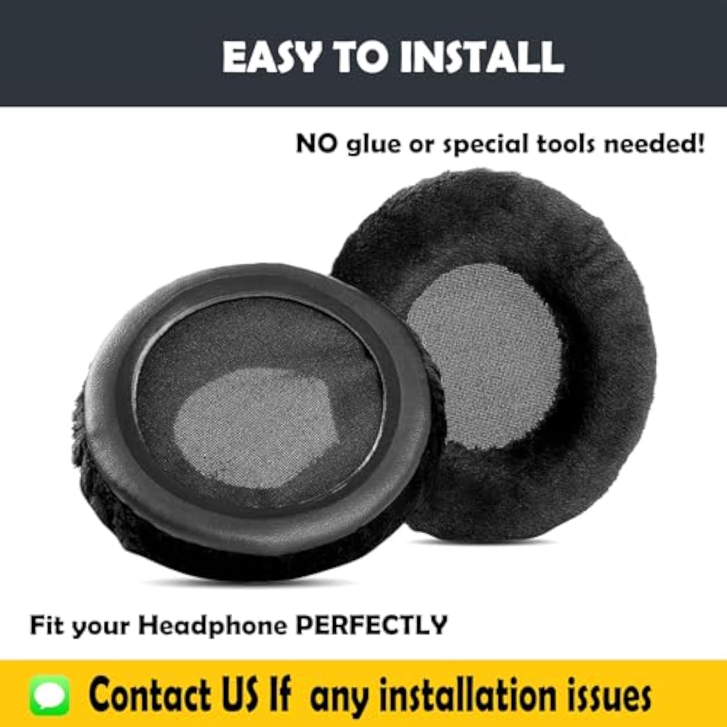 Earpads Replacement Cushion Compatible With Beyerdynamic Dt240 Dt 240 Dt-240 Pro Headphones Ear Pads With Soft Fabric&High Density Foam