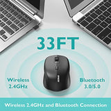Bluetooth Wireless Mouse: Bluetooth Mouse For Laptop,Bluetooth Computer Mouse