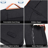 17.3 Inch Laptop Case Briefcase Bag For Hp 17 17.3 Laptop, Hp Pavilion 17/ Envy 17T/ Probook 17, Dell Inspiron 17, Lenovo Ideapad L340 17.3, Acer Aspire 17, Asus Vivobook 17 Laptop Sleeve,Black