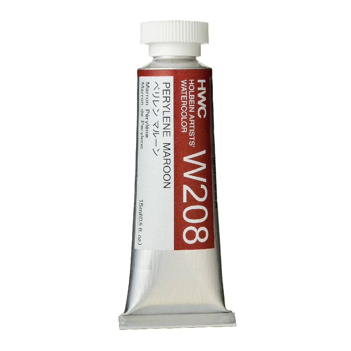 Holbein Artist's Watercolor 15ml Tube (Perylene Maroon) W208