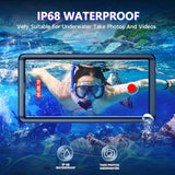 For Samsung Galaxy S23 Ultra Case Waterproof With Built-In Screen Protector 360 Full Body Shockproof Dustproof For Samsung S23 Ultra 5G Phone Case Heavy Duty Protective Black