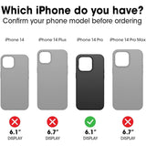 OtterBox Defender Series XT Case with MagSafe [Apple Certified] for iPhone 14 PRO (ONLY) Non-Retail Packaging - Black