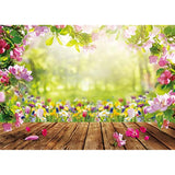 7X5Ft Spring Backdrop Spring Backdrops For Photography Floral Backdrop Wall Nature Scenery Banner F43