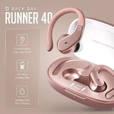 Runner 40- Wireless Earbuds For Small Ears Women. Running Bluetooth Earbuds Pi
