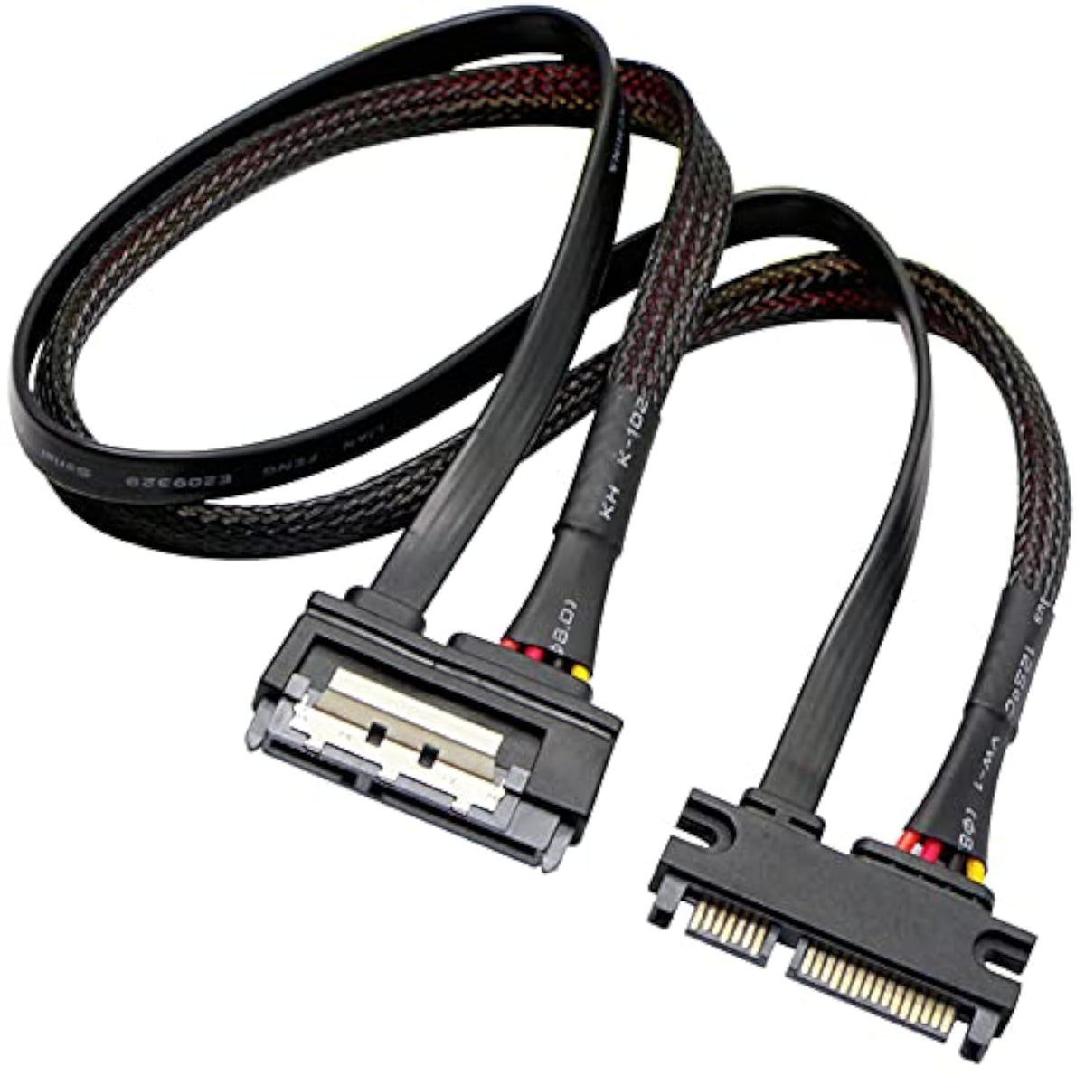 22Pin Sata Power Extension Cable,22 Pin(7+15) Sata Male To Female Data And Pow