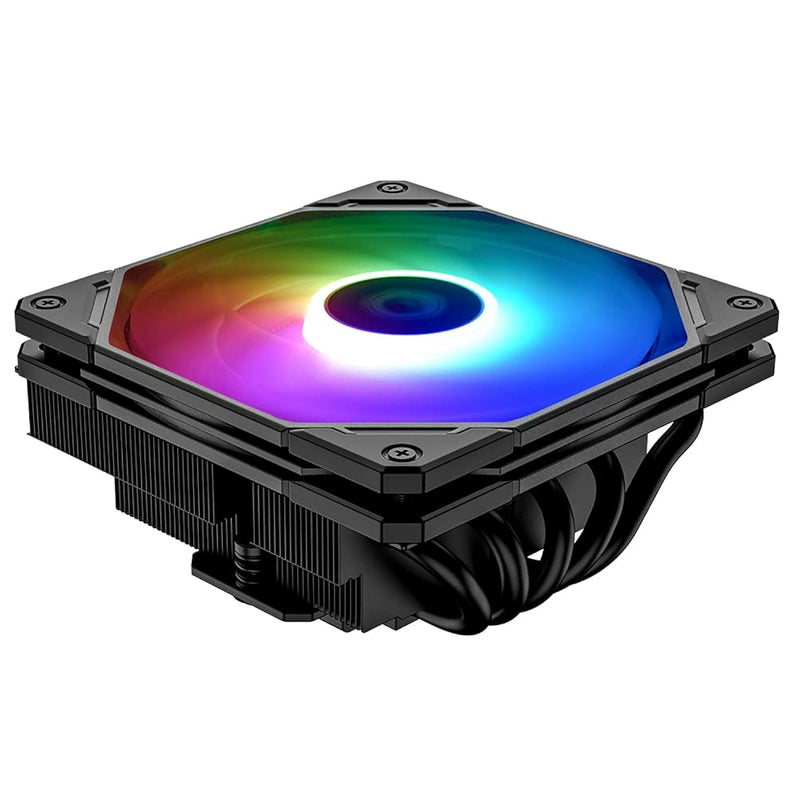 ID-COOLING IS-55 ARGB CPU Cooler Low Profile 57mm Height CPU Air Cooler ARGB 5