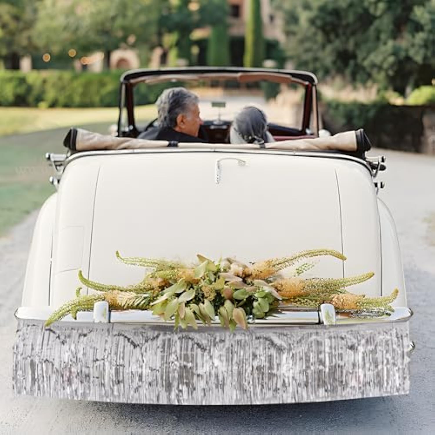 Silver Birthday Decorations Tinsel Garland Parade Float Decorations For Trailer 4Pack 12Ft Disco Party Decor Ceiling Fringe Banner Backdrop For Christmas Streamers Party Decorations