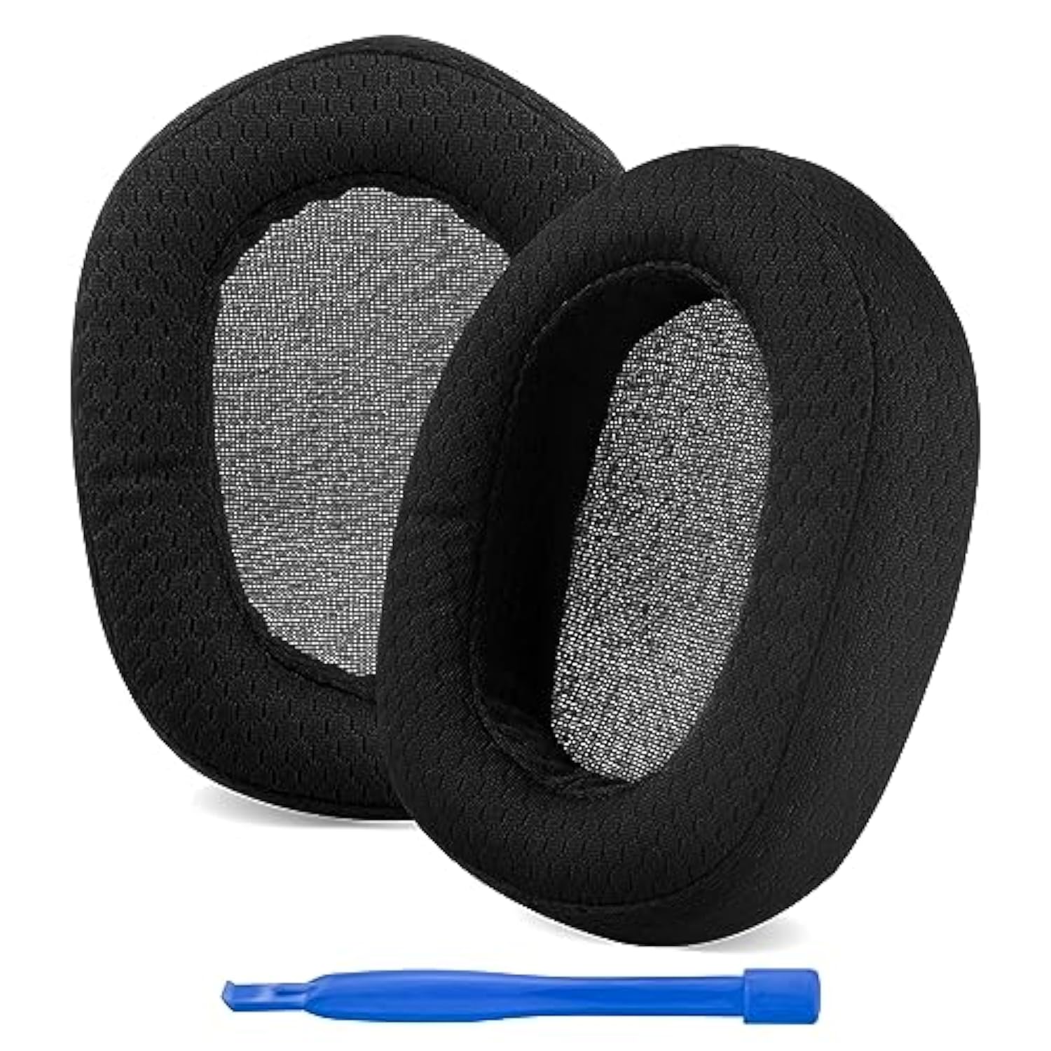 Replacement Ear Pads For Logitech G733, G535, G335 Headphones, Ear Cushions, Headset Earpads (Mesh Fabric/Black)