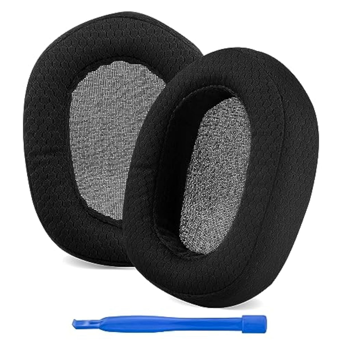 Replacement Ear Pads For Logitech G733, G535, G335 Headphones, Ear Cushions, Headset Earpads (Mesh Fabric/Black)