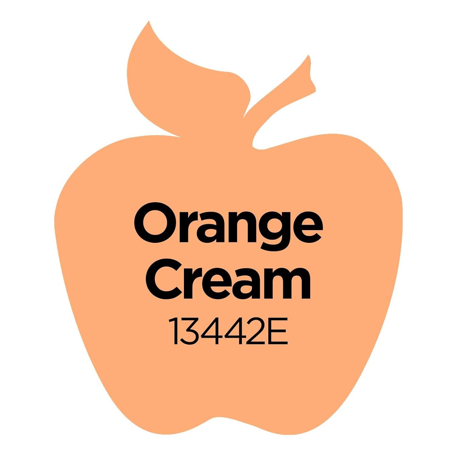 Apple Barrel Multi-Surface Acrylic Paint, 2oz, Orange Cream- Pack of 1