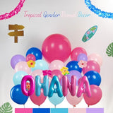 148pcs Pink Purple Silver Music Balloon Arch Kit for Concert & Party Decor