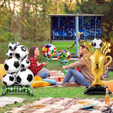 4 Pcs Soccer Balloons Party Decorations