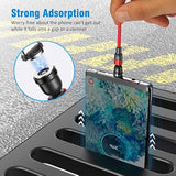 4 Pack 10Ft Magnetic Charging Cable, 540 Rotation, Nylon Braided, Type C & Micro Usb Compatible