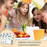 Nerf Birthday Party Invitations, Nerf Birthday Invitations For Boys Girls, Kids Birthday Invites, Theme Birthday Party Decorations, 20 Invitations With 20 Envelopes - B001