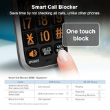 Bl102-2 Dect 6.0 2-Handset Cordless Phone For Home With Answering Machine, Call Blocking, Caller Id Announcer, Audio Assist, Intercom, And Unsurpassed Range, Silver/Black