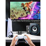 Hdmi Audio Extractor, 4K Hdmi To Hdmi Splitter 3.5Mm Aux Audio 1080P, Compatab