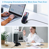 Wireless Charger  Fast Charging Stand for  Galaxy S26 Ultra/S25Ultra/S24FE//Z Fold7 Flip7/S23/S22,iPhone 17 Pro Max/16Plus/15,Pixel