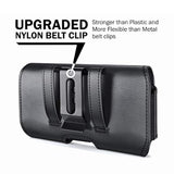 Case For Large Iphone Plus, Pro Max Cell Phones, Samsung Galaxy S24+ Plus 5G To S10+ Plus Smartphones – Cellphone Belt Holder Clip Holster Carry Pouch Man Women (Fits Phone With Case On) Black