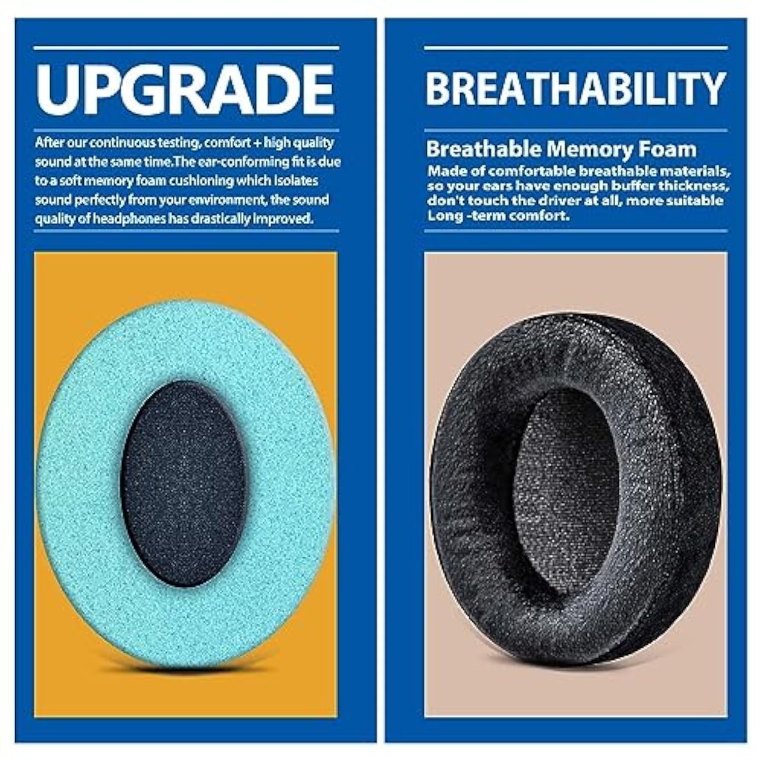 Replacement Earpads Compatible With Bose 700 Nc700 Headphones, Ear Pads Cushions With High-Density Noise Isolation Foam, Added Thickness - Comfort Velour