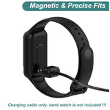 Charger For Amazfit Band 7, Replacement Usb Magnetic Charging Cable Cord Accessories For Amazfit Band 7 Fitness Tracker [2Pack - 3.3Ft/1M] (2)