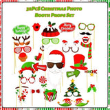 164Pcs Merry Christmas Party Decorations Set, Christmas Foil Fringe Curtains, Red Green Gold Balloons Arch Garland Favors For Kids Adults Friends Ugly Sweater Party Props For Photo Supplies