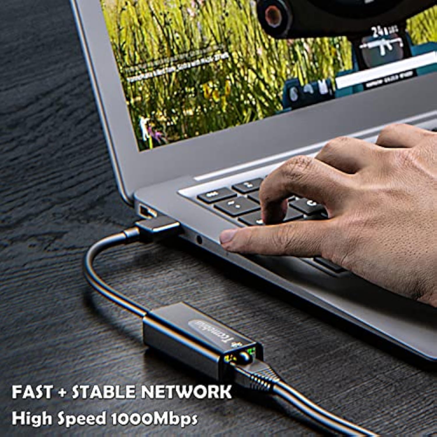 Usb Ethernet Adapter, Usb 3.0 To 10/100/1000 Gigabit Ethernet Lan Network Adap