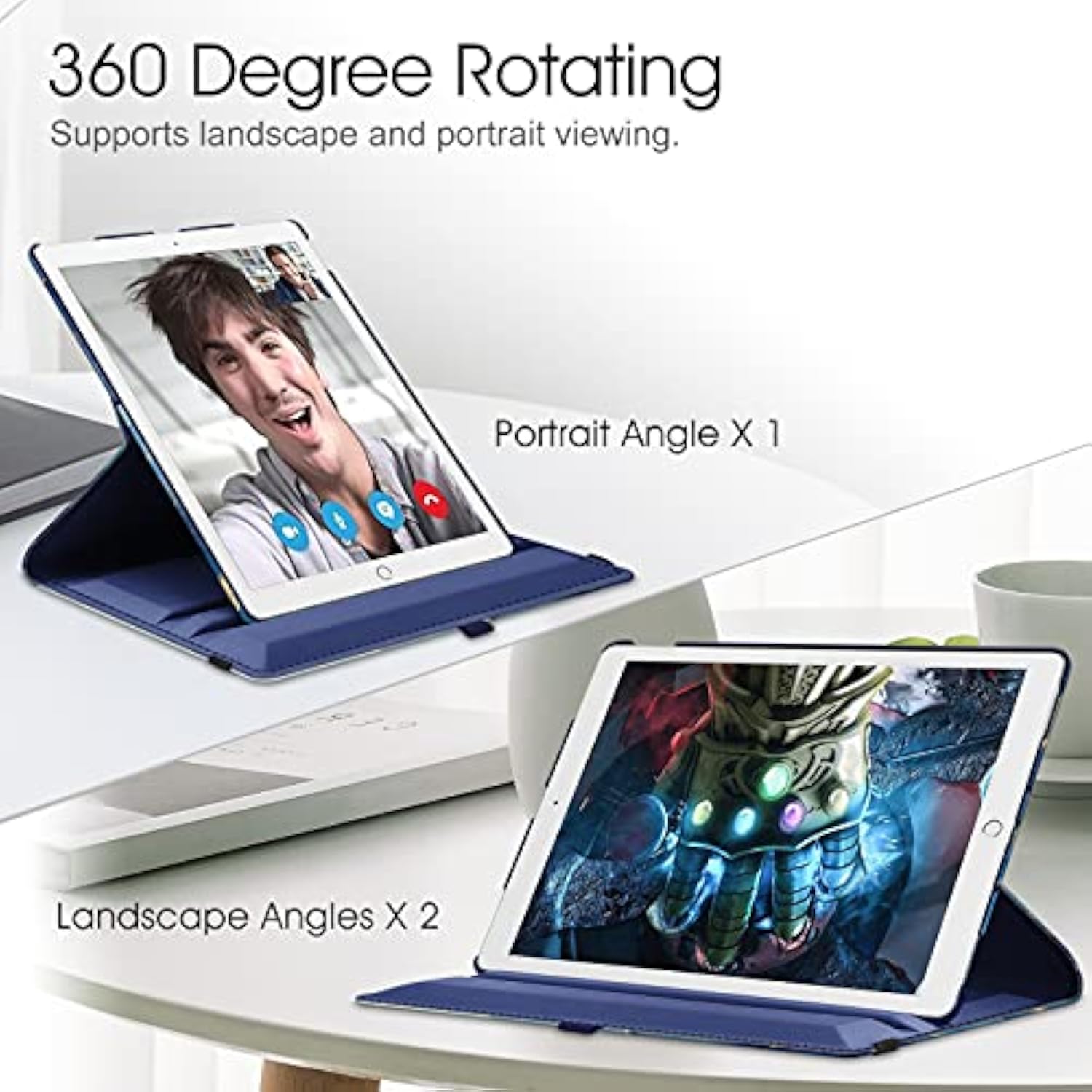 Fintie Rotating Case for iPad Pro 12.9-inch 2017/2015 (Old Model, 2nd & 1st Ge