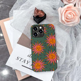 Case Compatible With For Iphone 16 Pro,Pink Orange Sun Moon Faces Phone Case For Iphone 16 Pro For Girl Women Boy Men