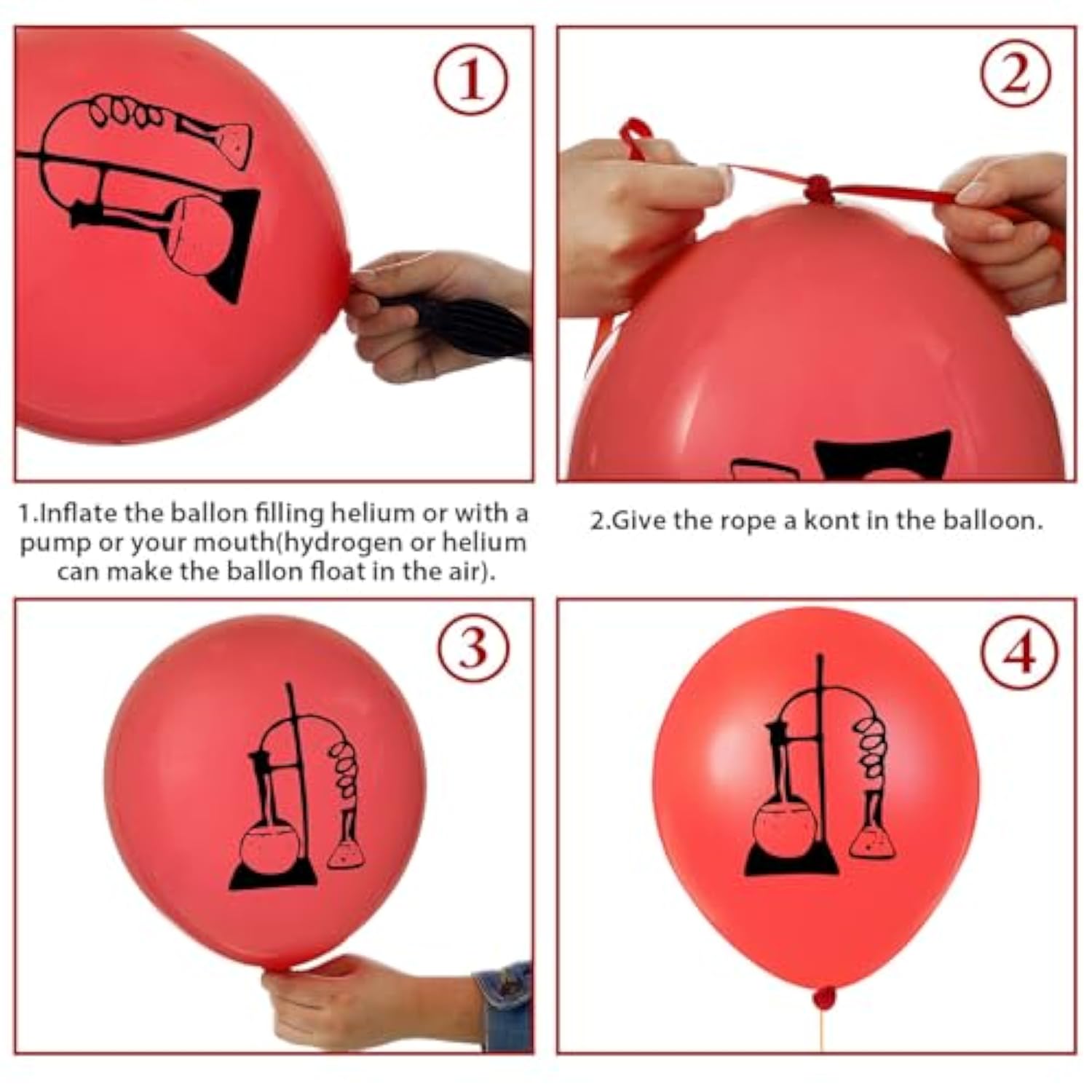 40 Pieces Science Party Balloons Decorations Science Latex Balloons Birthday Party Decorations For Scientist Lab Holiday Laboratory Supplies Decor