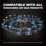 Dongcheng 18V (20V Max) Lithium-Ion Battery Charger, 1 Hour Rapid Charging With Ffcl2020 (Not Included), Ffcl20-02