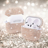 Cute Jewelry Case For Airpods 4 Cases 2024 Cover Women, Sparkly Air Pods 4 Gen Case Hard Tpu Airpod Cases 4Th Generation Glitter Ipods 4 Cas With Bling Keychain For Ipods Earbuds Airpods 4Th