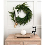 White Velvet Ribbon 1'' 25 Yards For Christmas Tree, Gift Wrapping, Flower Bouquet, Wreath Decorations, Bow Making