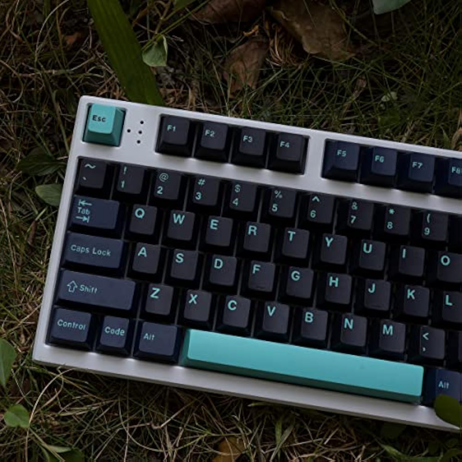 171 Keys Doubleshot Keycaps Cherry Profile Dark Hammerhead Shark Custom Keycap