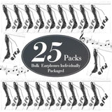100 Pack Bulk Earbuds For Classroom, Student Basic Headphones In Ear For Kids
