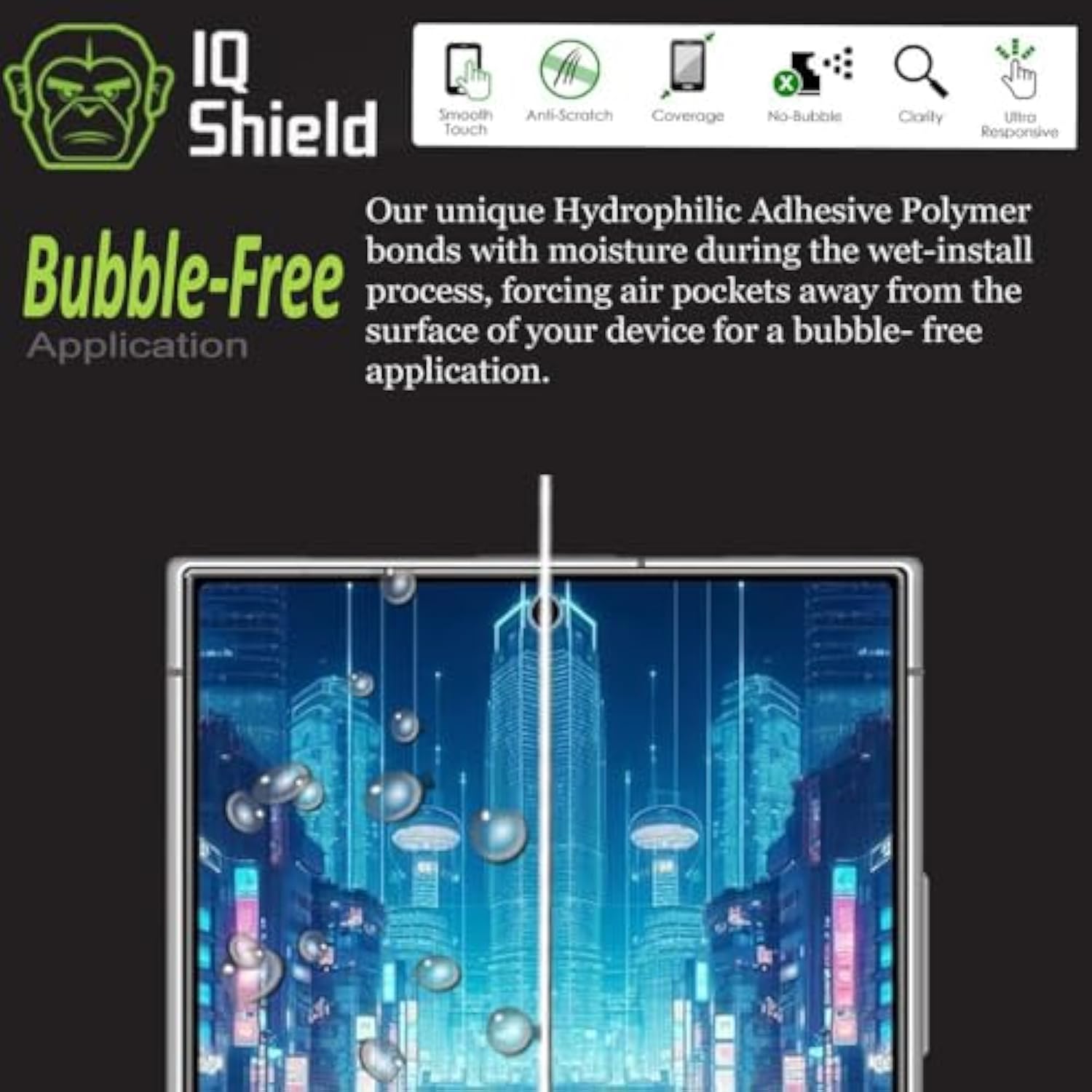 2 Pack For Google Pixel 8 Pro Screen Protector: Clear Tpu Film, Bubble-Free Installation, Scratch-Resistant, Case Friendly, Hd Clarity For Ultimate Protection. Fingerprint Unlock