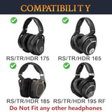 Cooling Gel Earpads Replacement For Sennheiser Rs165/Tr165/Rs175/Tr175/Rs185/Tr185/Rs195/Tr195(Rs/Tr 165 175 185 195 Rf), Ear Pads Cushions For Hdr165/175/185/195(Hdr 195Rf) - Red Storm