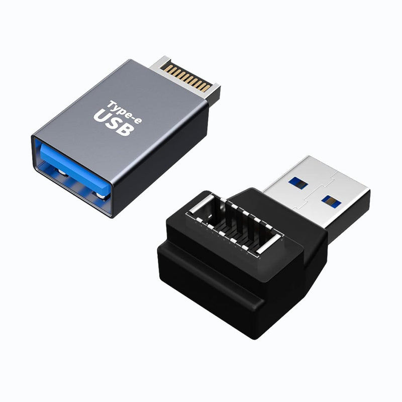 Usb 3.0 Type A To Type E Extension Adapter , Key-A Type-E Male Port To Usb A F