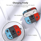 Compatible With Airpods Pro Case, Cute Cool Switch Game Design For Airpods Pro 2Nd Generation/1St Generation Case (2023/2022/2019), Funny Cartoon Silicone Cover For Kids Girls Teens Boys