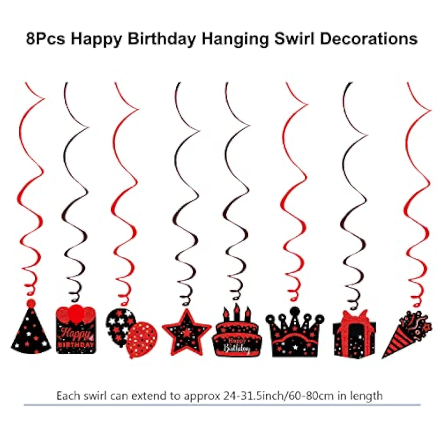 Red And Black Birthday Decorations, Red Black White Silver Balloons Ar