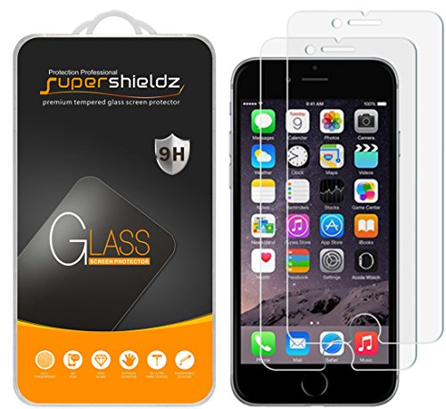 (2 Pack) Designed for iPhone 8 Plus and iPhone 7 Plus (5.5 inch) Tempered Glass Screen Protector, Anti Scratch, Bubble Free