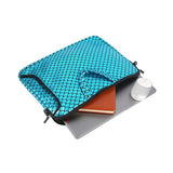 14-Inch Laptop Shoulder Carrying Bag Case Sleeve For 13" 13.3" 14 Inch Macbook/Notebook/Ultrabook/Chromebook, Mermaid Scale (Blue)