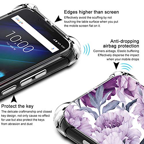 for Galaxy A42 5G Case: Slim Flexible TPU for Girls Women Airbag Bumper Shock Absorption Rubber Soft Silicone Case Cover Fit for  Galaxy A42